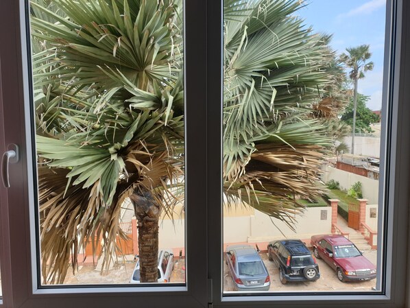 Habitación Deluxe doble, vistas al patio | Vistas al jardín