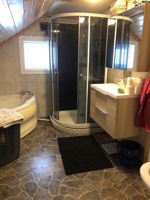 City House | Bathroom | Shower, towels, soap, toilet paper - Fredrikstad  sentrum (Fredrikstad)