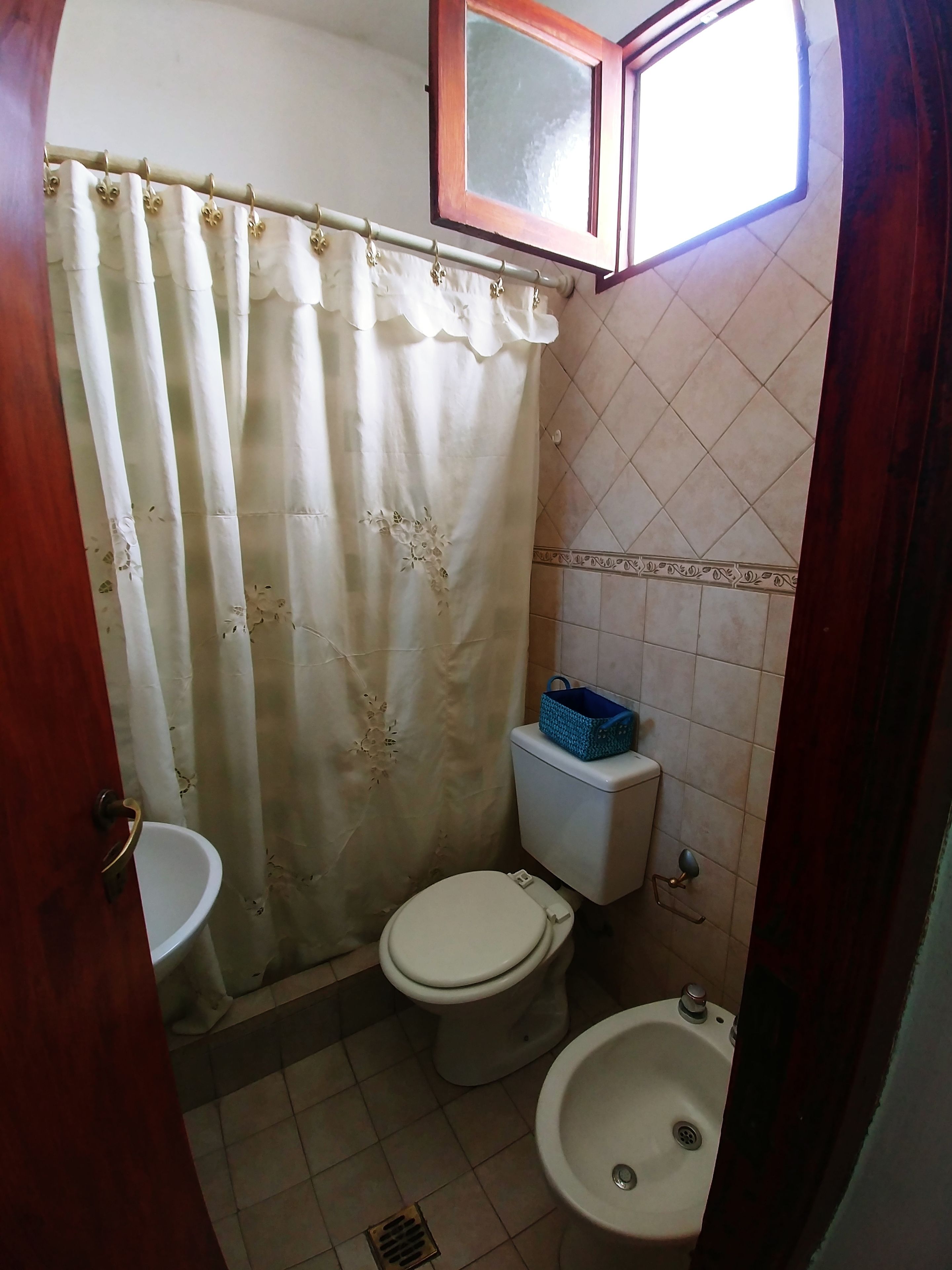 Shower, rainfall showerhead, hair dryer, bidet