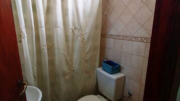 Shower, rainfall showerhead, hair dryer, bidet