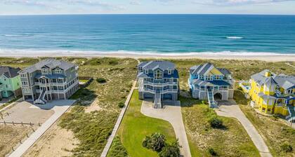 Premier Oceanfront Home with Pool, Hot Tub, Elevator, Sauna, Game Room, Theater