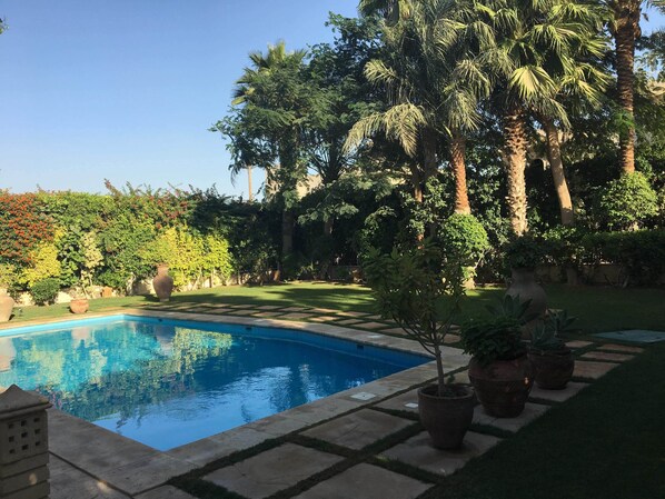 Außenpool, beheizter Pool