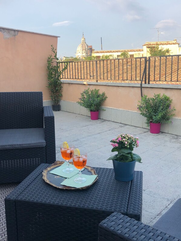 Terrace/patio - Attic Ripetta, 138 (Roma)