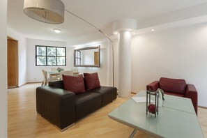 Living room - Beautiful apartment Ahuehuetes (Mexico City)