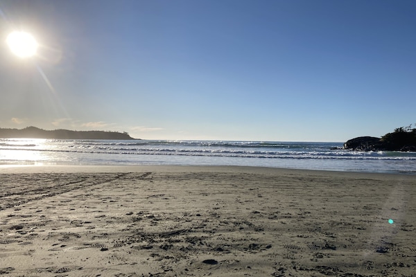 Perto da praia, toalhas de praia