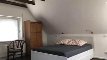 1 bedroom, iron/ironing board, free WiFi, bed sheets