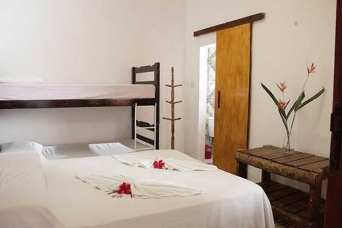 Basic Quadruple Room | Iron/ironing board (on request), WiFi (free), bed sheets