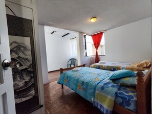 Individuelt innredet, strykejern/-brett, wi-fi (inkludert) og sengetøy