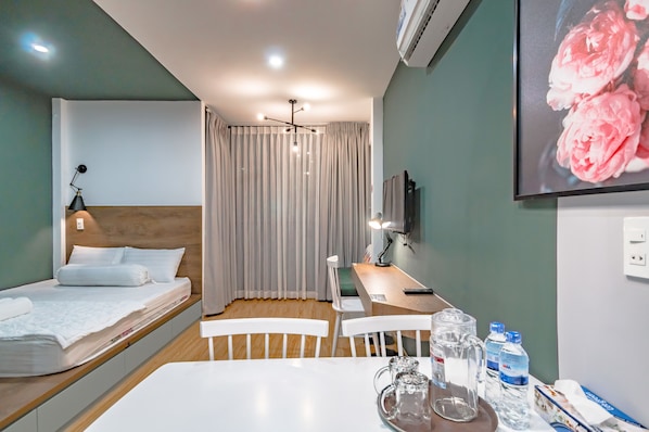 Comfort-Apartment | 1 Schlafzimmer, Bügeleisen/Bügelbrett, kostenloses WLAN