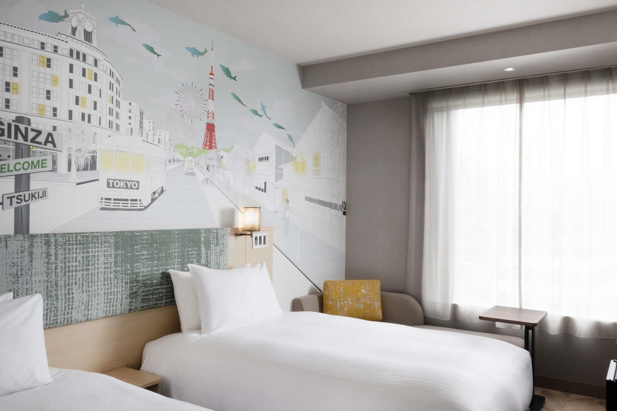 Superior kamer, 2 eenpersoonsbedden | Een kluis op de kamer, geluiddichte muren, gratis wifi, beddengoed