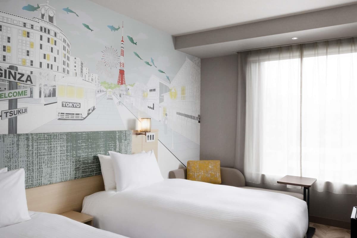 Quarto superior, 2 camas de solteiro | Cofres nos quartos, quartos à prova de som, Wi-Fi de cortesia