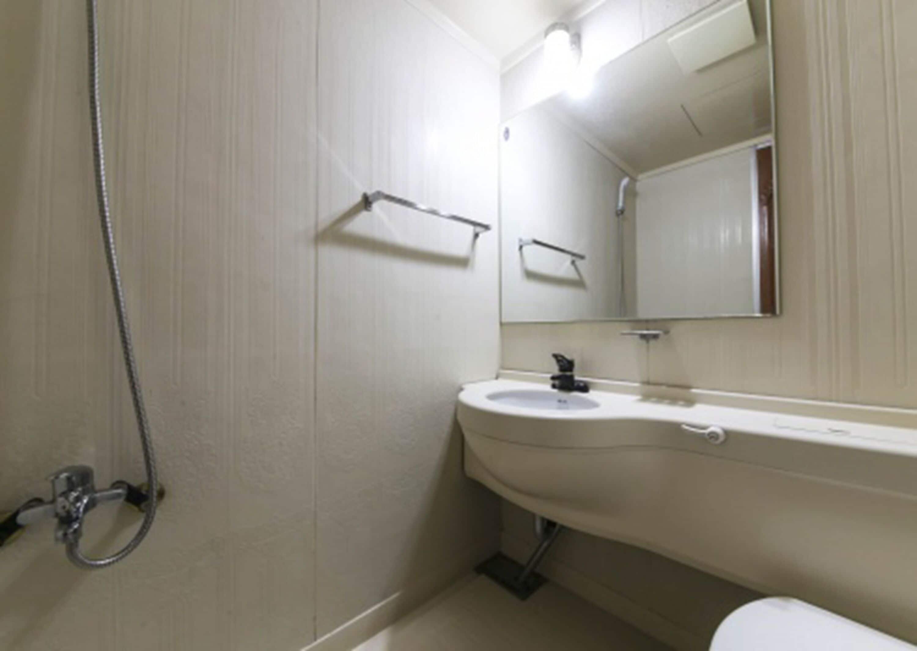 Free toiletries, hair dryer, slippers, towels