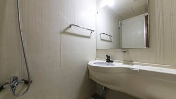 Free toiletries, hair dryer, slippers, towels
