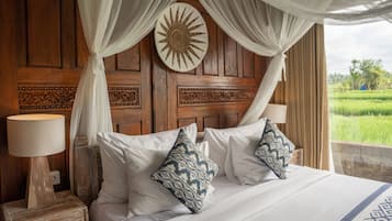 Family Room, 2 Bedrooms, Garden View | 2 bedrooms, minibar, in-room safe, individually decorated