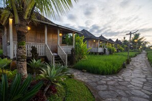 Majoituspaikan julkisivu