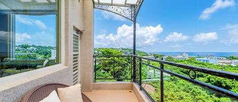 Deluxe Double Room with Sea View and Balcony | Balcony view