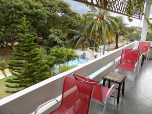 View from room - villa Osumare (Flic-en-Flac)