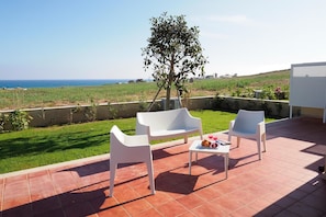 Ferienhaus, 2 Schlafzimmer | Terrasse/Patio