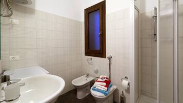 House, 2 Bedrooms | Bathroom | Shower, rainfall showerhead, hair dryer, bidet