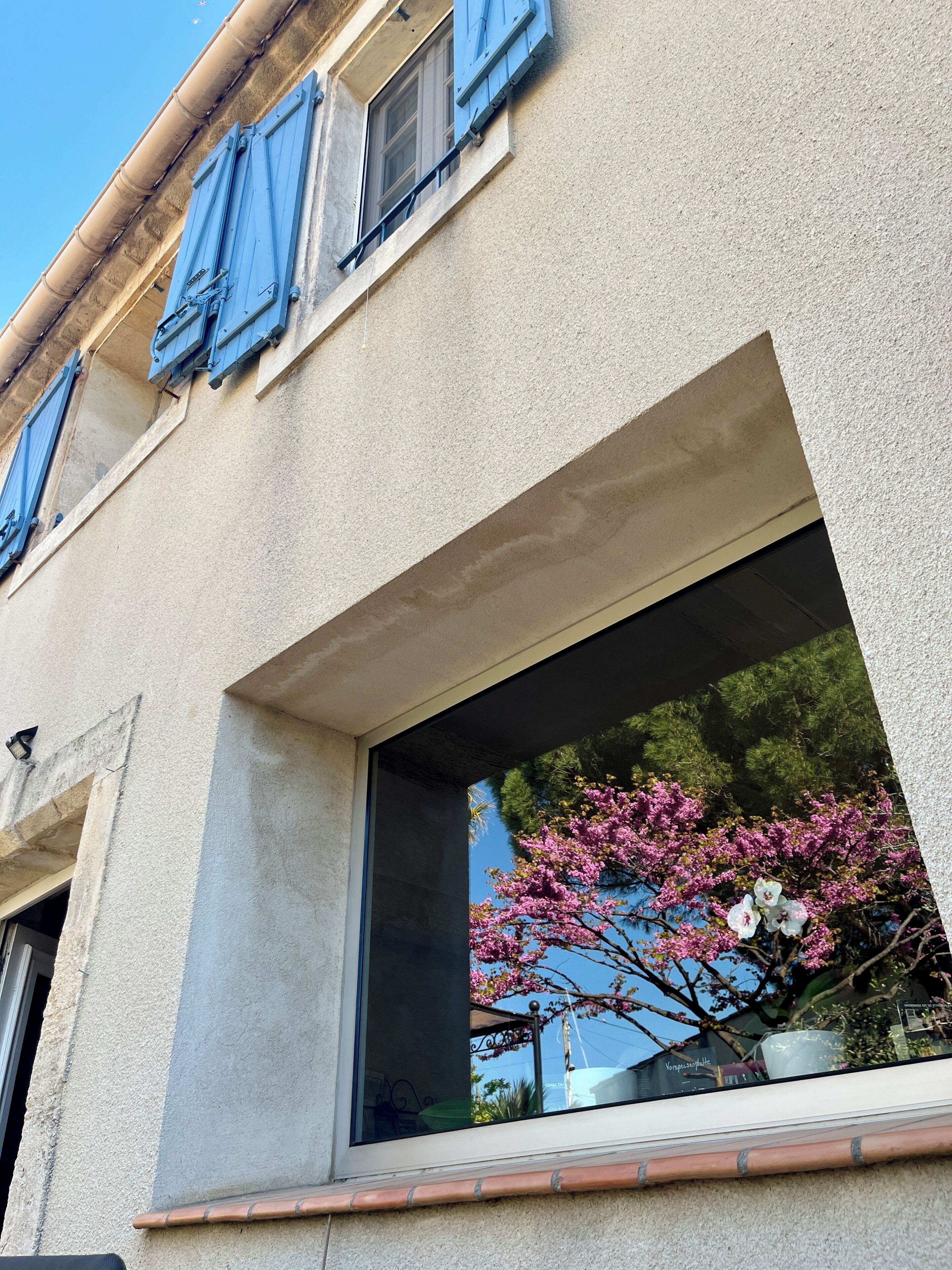 Façade de l’hébergement