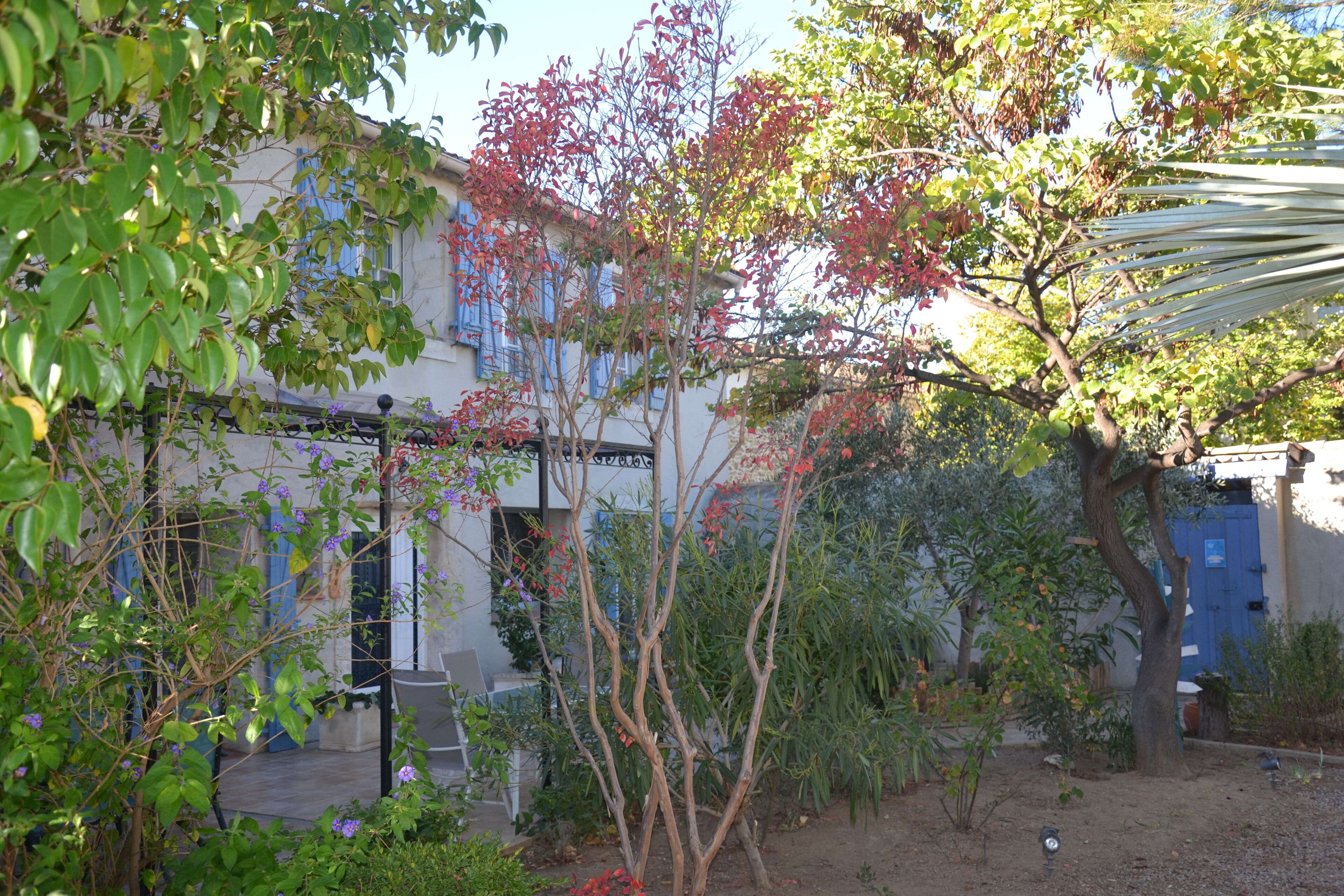 Façade de l’hébergement