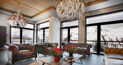 Super endroit! Appartement sur les pistes avec Wi-Fi Gratuit + Balcon / Terrasse
