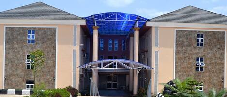 Fassade der Unterkunft