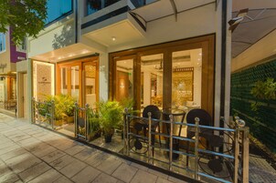 Fachada de la propiedad