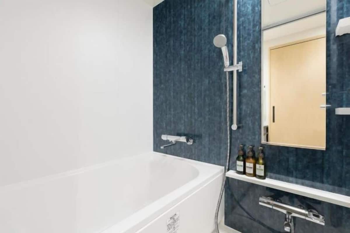 Bathroom | Free toiletries, hair dryer, slippers, electronic bidet