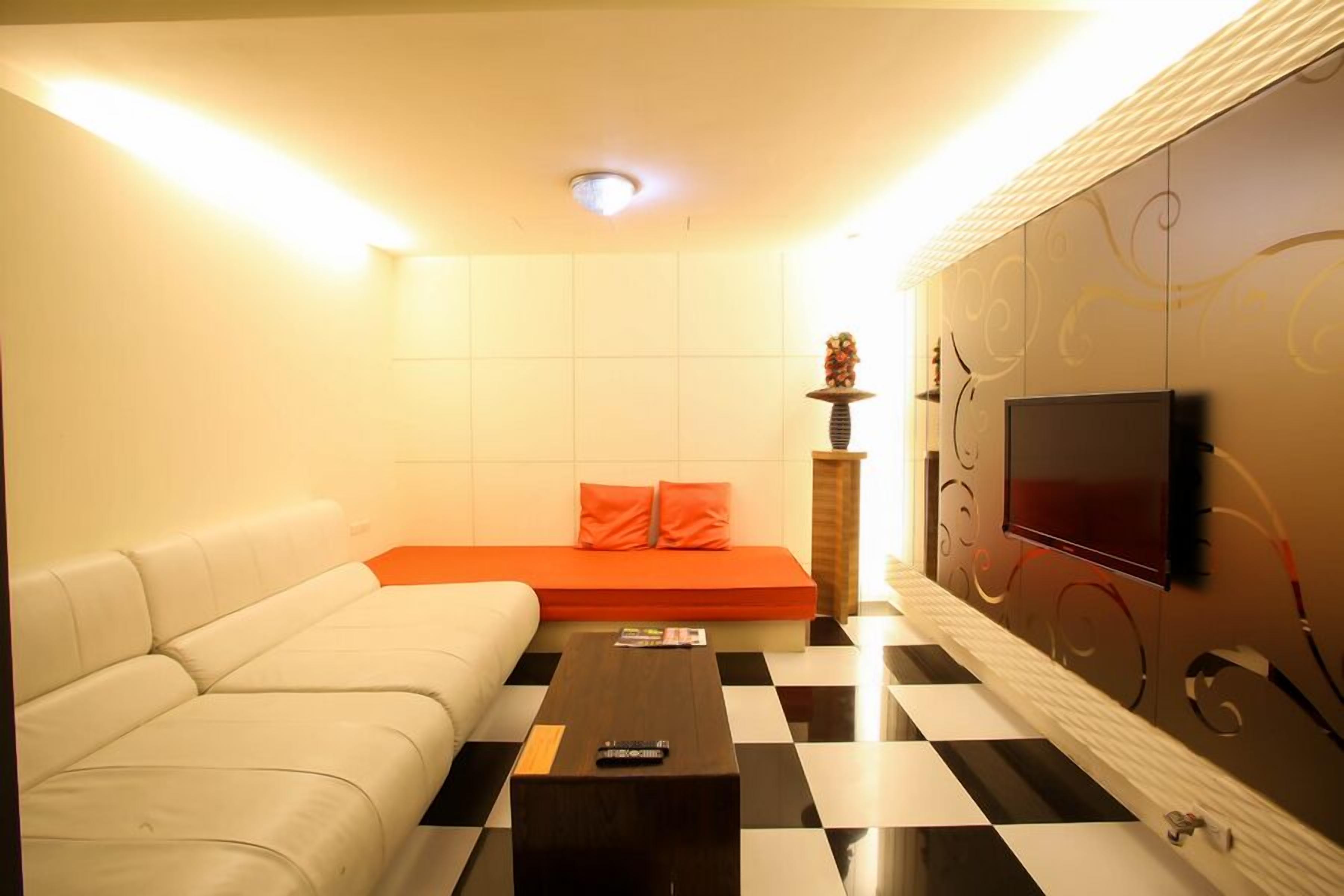 豪華雙人房 | 獨特裝潢、布置獨特、書桌、遮光布/窗簾