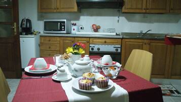 Gratis frukostbuffé varje dag