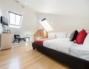 Apartment, 1 Schlafzimmer | 1 Schlafzimmer, Bügeleisen/Bügelbrett, kostenloses WLAN, Bettwäsche