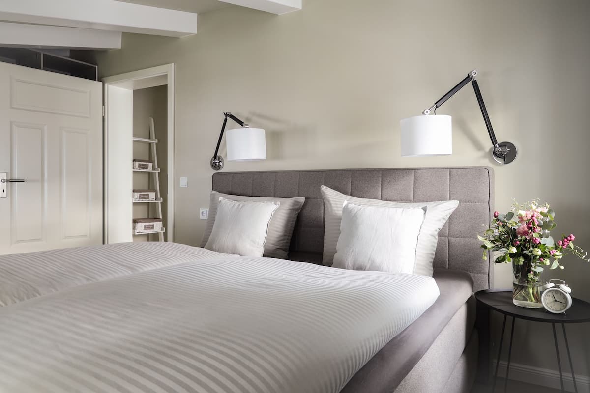Rooftop Suite (final cleaning fee 117 EUR incl) | 2 bedrooms, blackout drapes, iron/ironing board, free cribs/infant beds