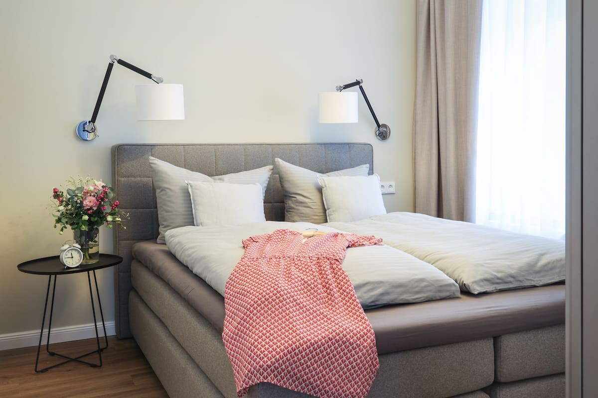 Junior Suite (final cleaning fee of 125 EUR incl) | 2 bedrooms, blackout drapes, iron/ironing board, free cribs/infant beds