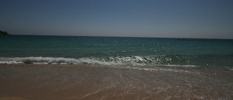 Beach nearby, white sand