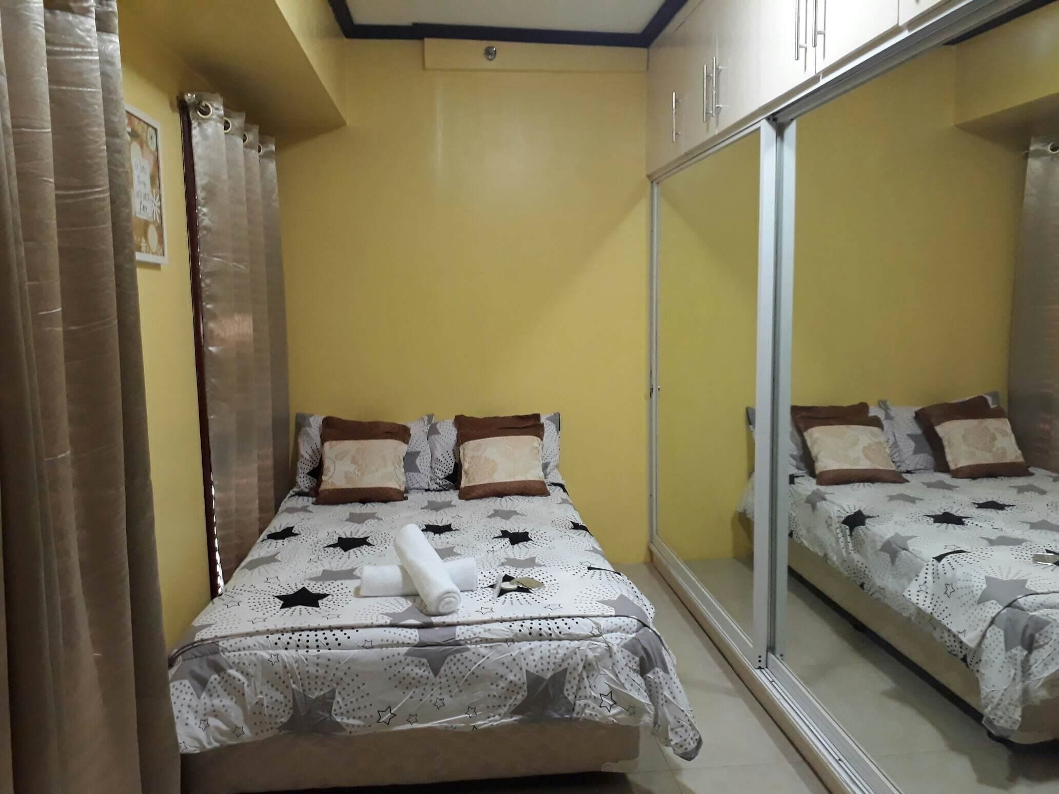 1 slaapkamer, geluiddichte muren, wifi