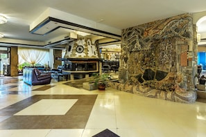 Sala de estar en el lobby