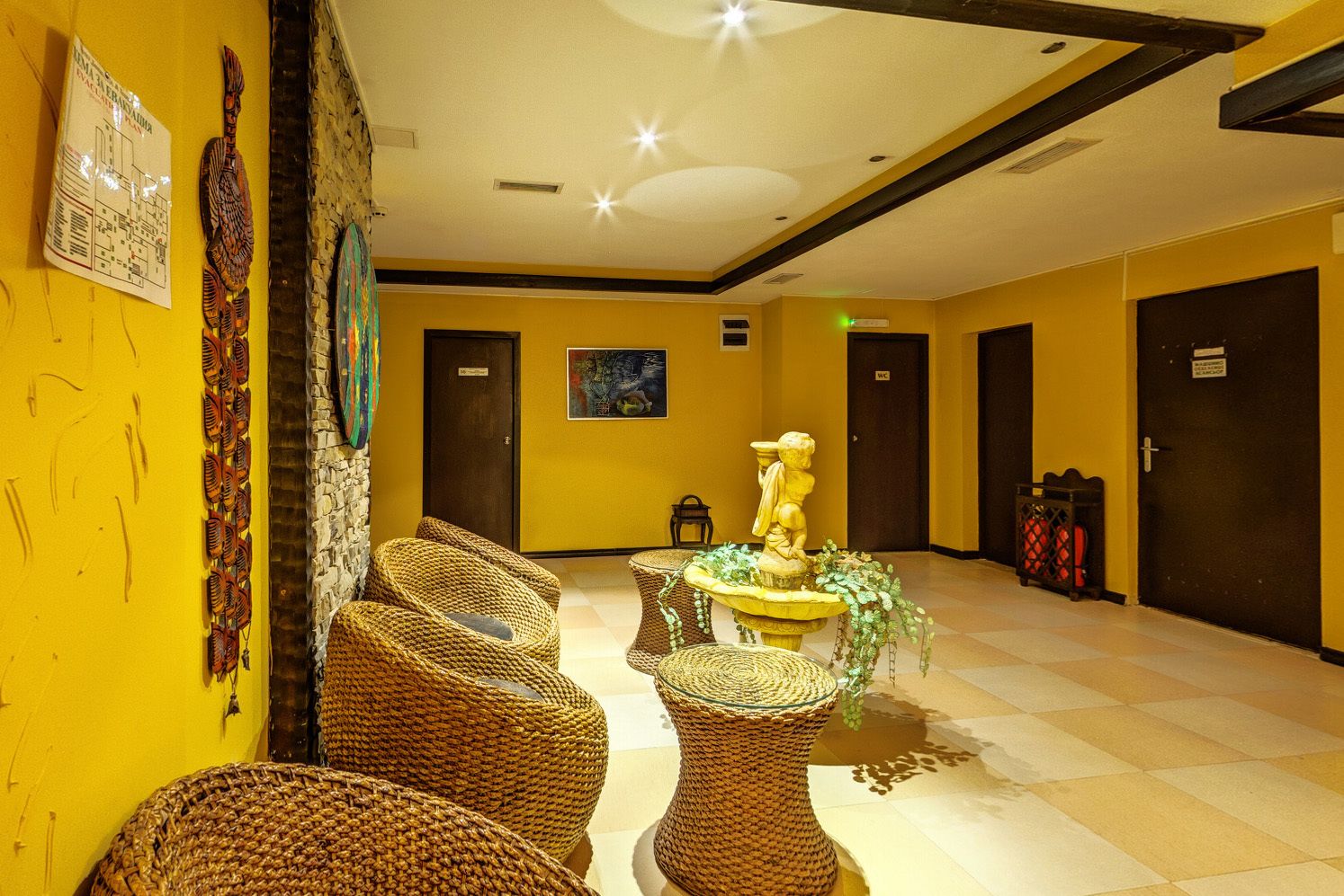 Turkish bath, hot stone massages, deep-tissue massages, sports massages