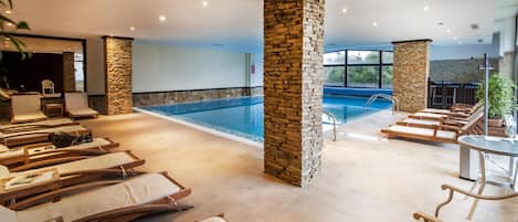 Indoor pool, outdoor pool