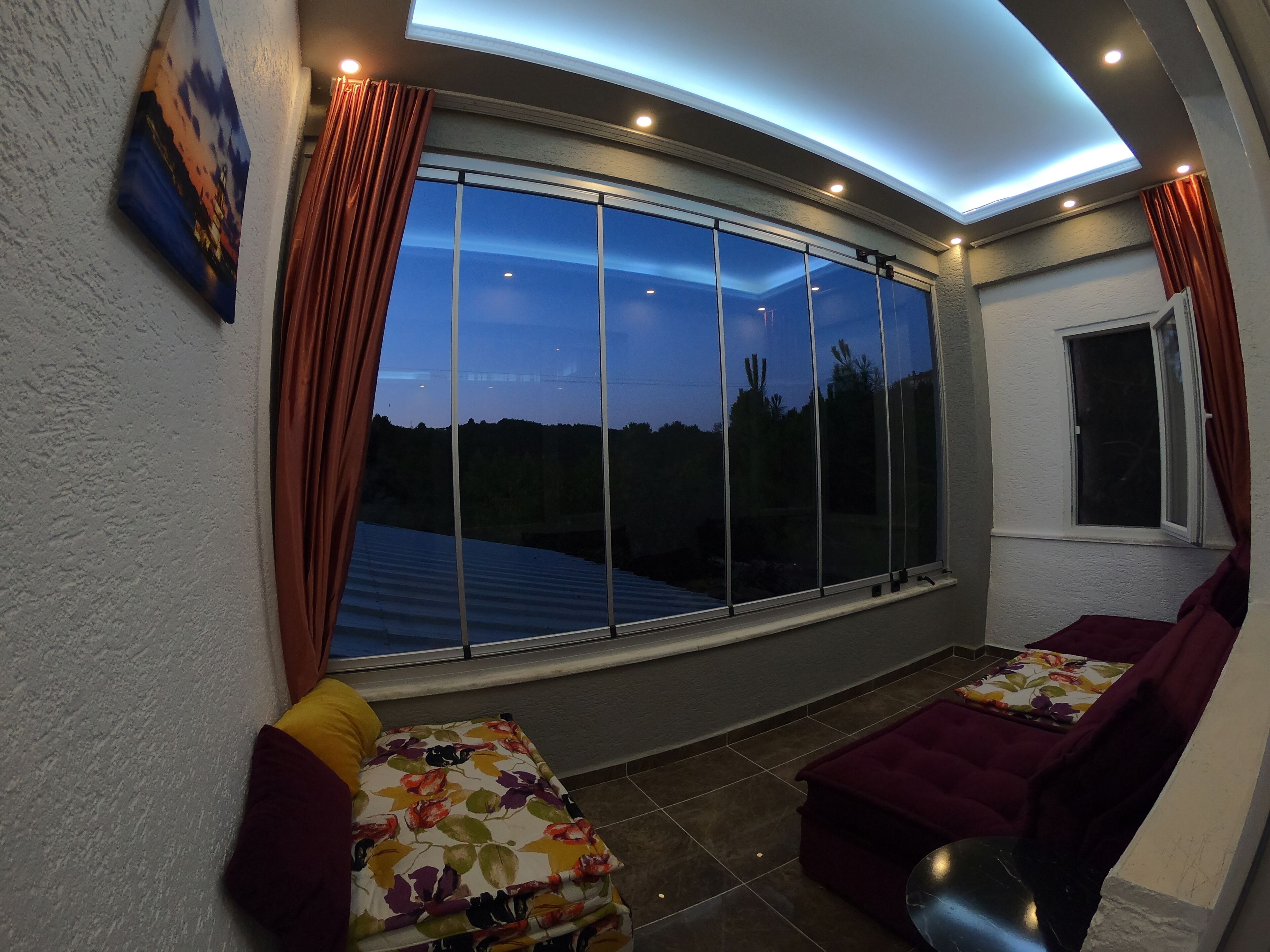 apartment, 4 bedrooms | living area | 100-inch led tv with satellite channels, tv