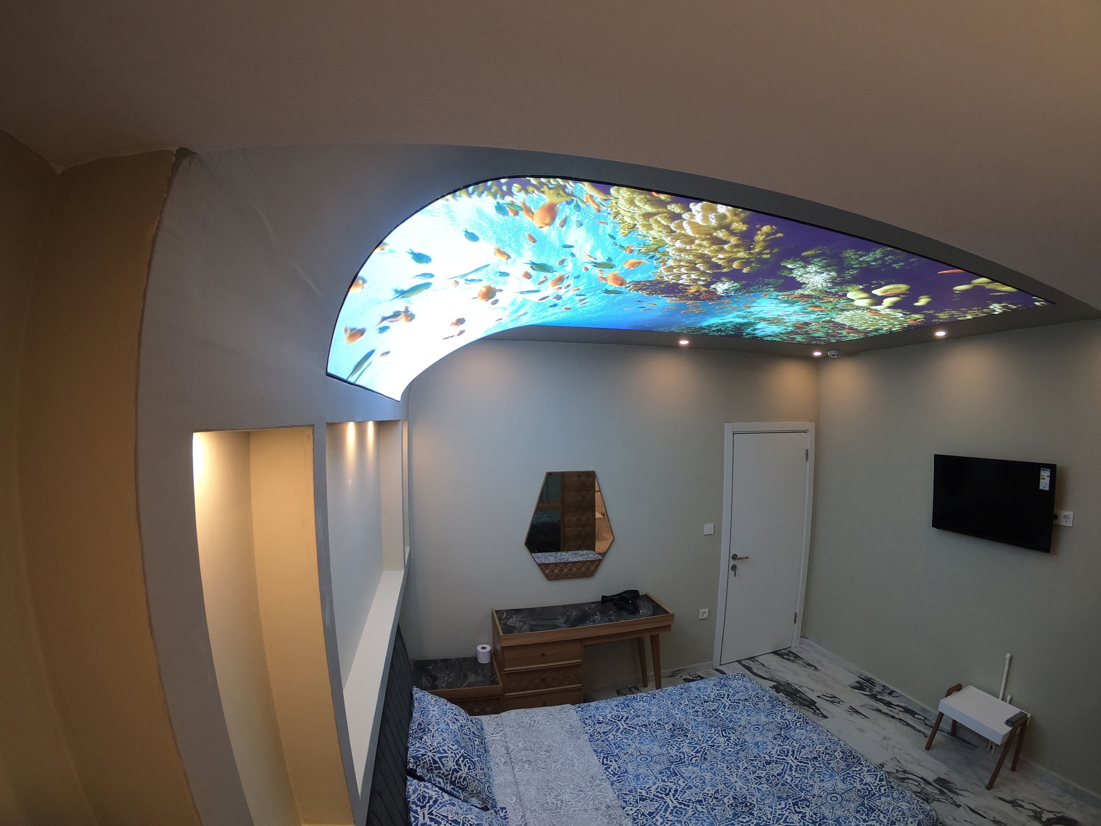 luxury apartment, 1 bedroom | 1 bedroom, laptop workspace, blackout curtains, soundproofing