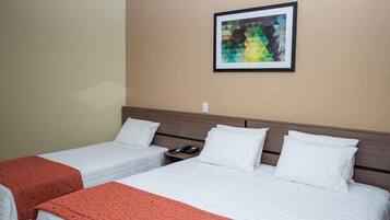 Standard Triple Room | Minibar, desk, free WiFi, bed sheets