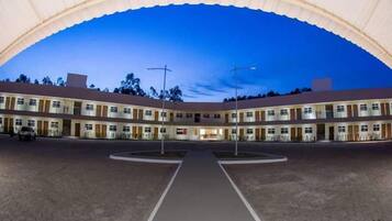 Front of property - evening/night