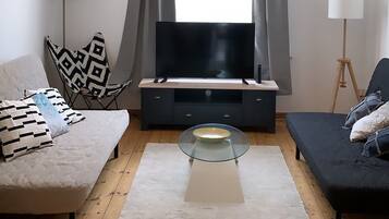 Apartment, 2 Bedrooms | Living area | Flat-screen TV