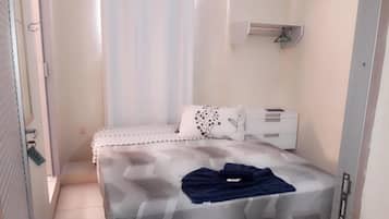 Quarto casal | Frigobar, Wi-Fi de cortesia, roupa de cama