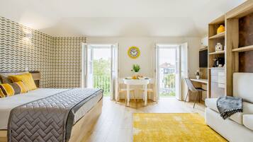 Apartment, 1 Bedroom | Living area | Flat-screen TV
