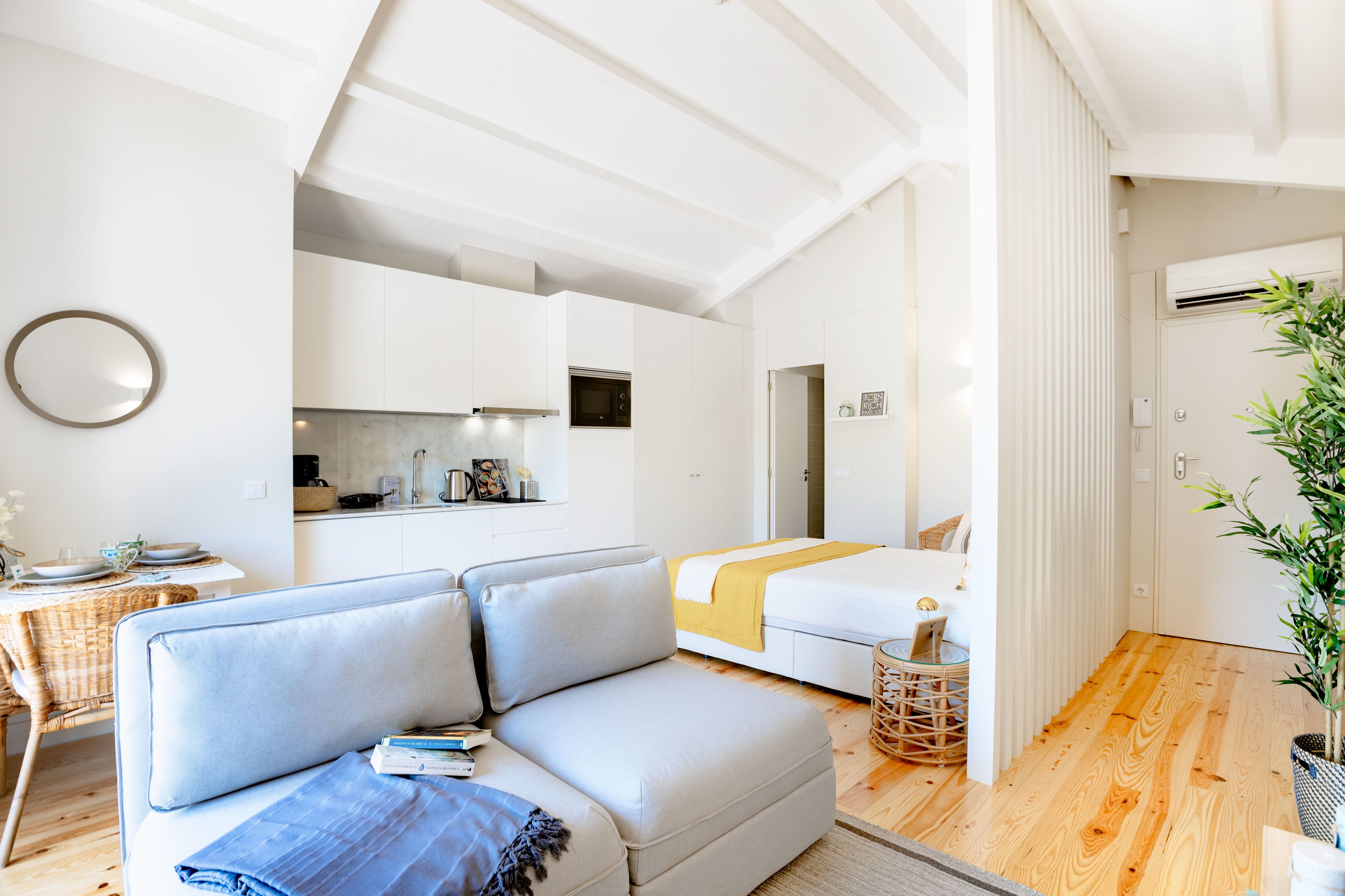 Apartment, 1 Bedroom | Living area | Flat-screen TV