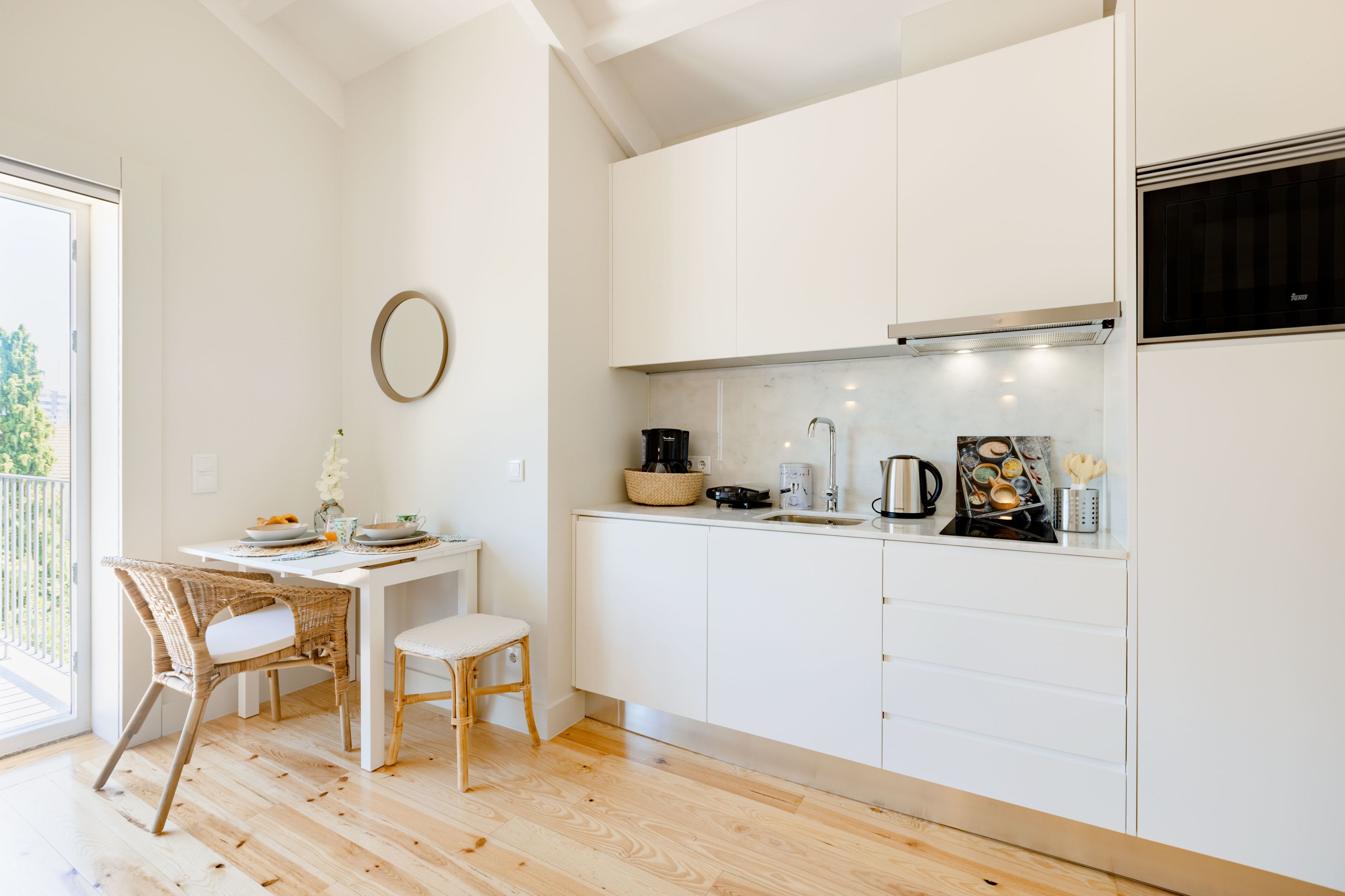 Apartment, 1 Bedroom | Private kitchen | Espresso maker, coffee/tea maker, full-size fridge, microwave