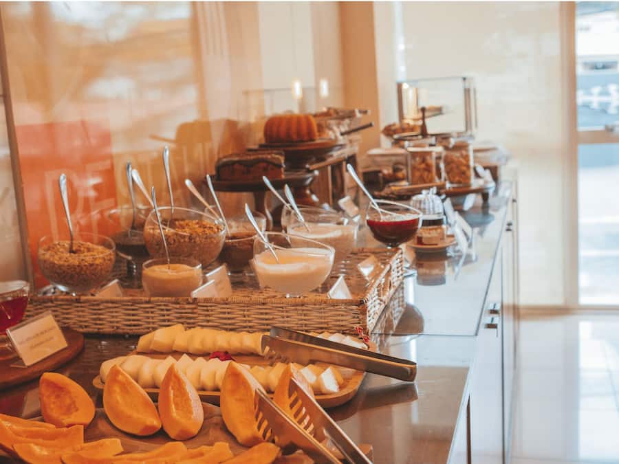 Desayuno buffet incluido todos los días