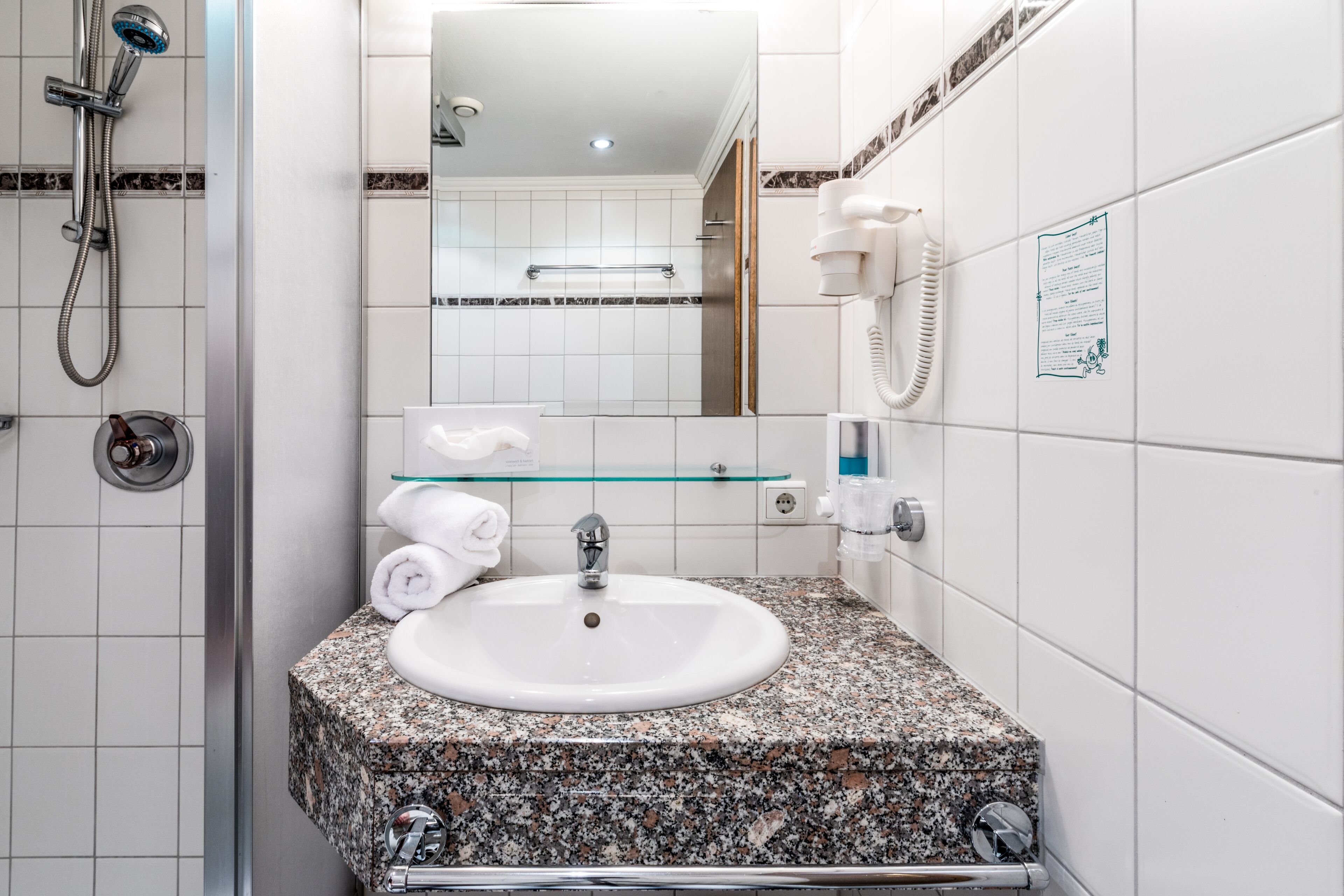 double room, balcony, mountain view | bathroom | free toiletries, towels, soap, shampoo